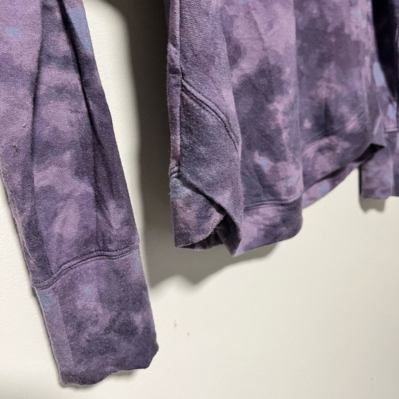 Athleta Purple Tie-Dye Long Sleeve Sweatshirt – Size Small - Picture 13 of 14